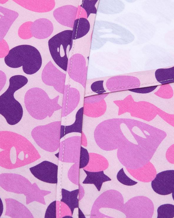 סָגוֹל A Bathing Ape 644LV937 נשים חלק עליון מודפס