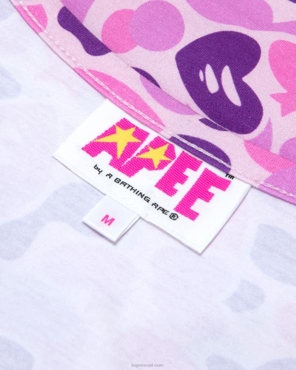 סָגוֹל A Bathing Ape 644LV937 נשים חלק עליון מודפס