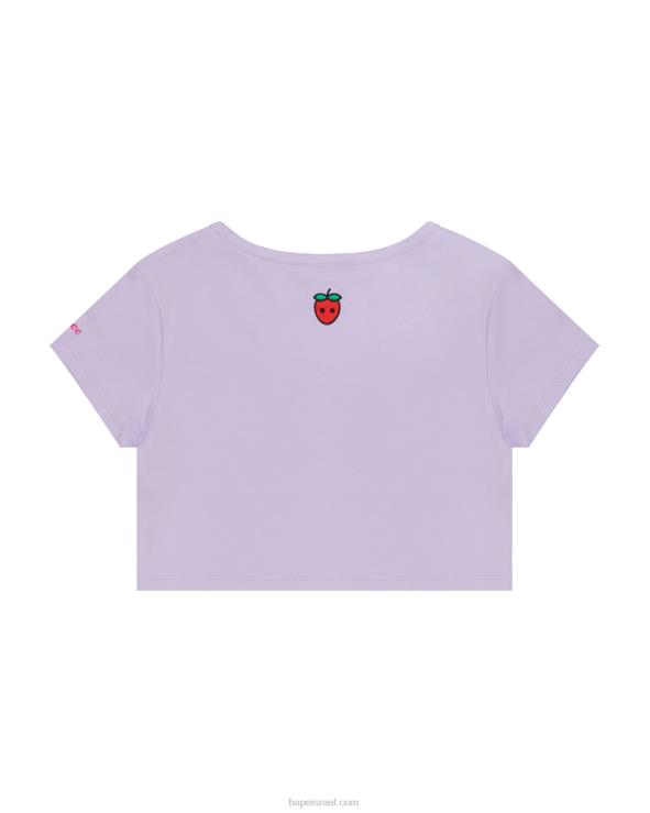 לִילָך A Bathing Ape 644LV938 נשים טי ברי לוגו