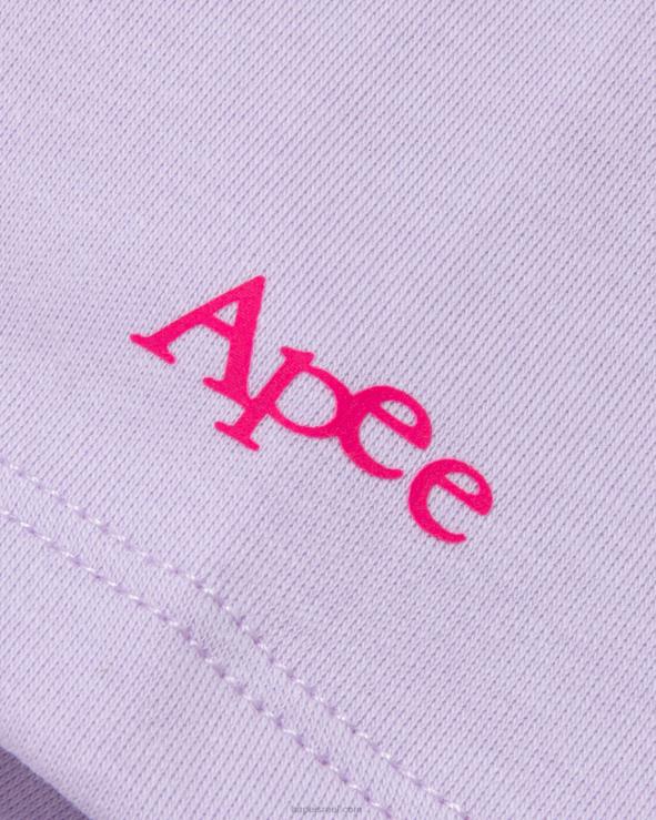 לִילָך A Bathing Ape 644LV938 נשים טי ברי לוגו
