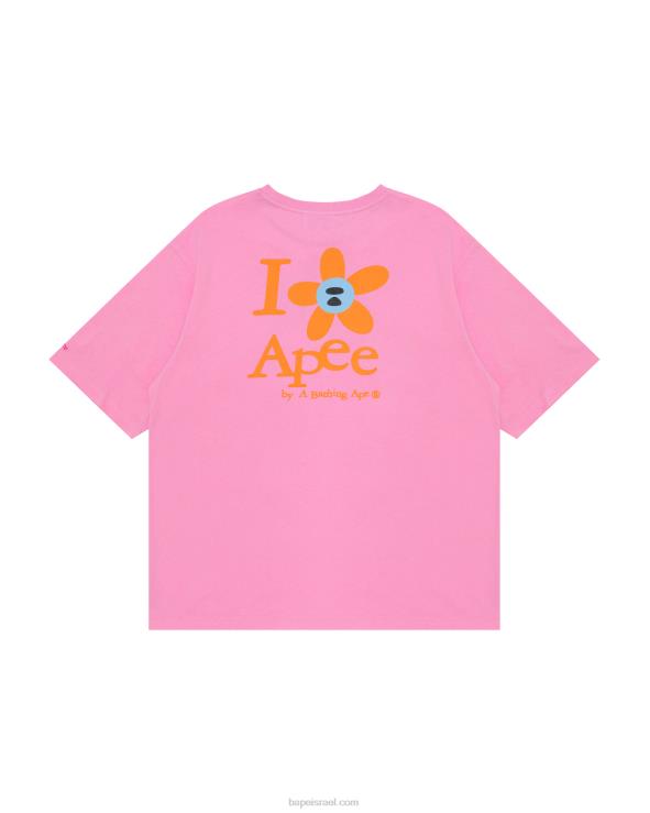 וָרוֹד A Bathing Ape 644LV957 נשים טי קלאסי