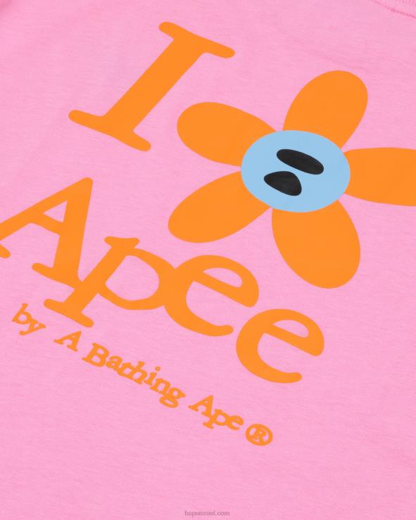 וָרוֹד A Bathing Ape 644LV957 נשים טי קלאסי