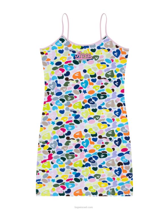 קייס A Bathing Ape 644LV959 נשים שמלה בהדפס לוגו