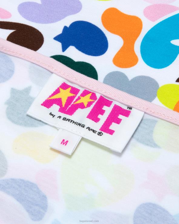 קייס A Bathing Ape 644LV959 נשים שמלה בהדפס לוגו