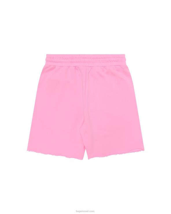 וָרוֹד A Bathing Ape 644LV961 נשים מכנסי טרקלין קצרים עם לוגו