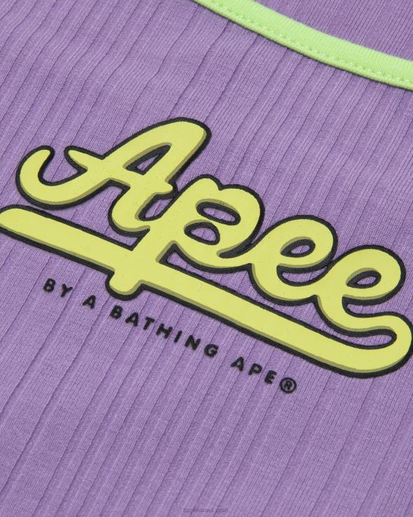 סָגוֹל A Bathing Ape 644LV962 נשים שמלה בהדפס לוגו