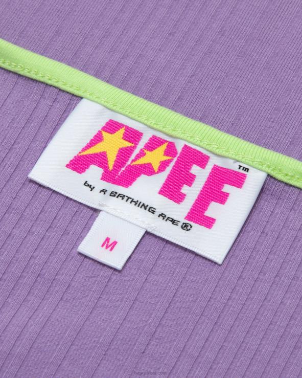 סָגוֹל A Bathing Ape 644LV962 נשים שמלה בהדפס לוגו