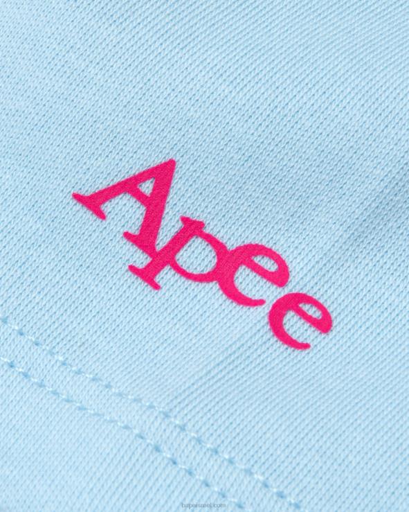 שמים כחולים A Bathing Ape 644LV965 נשים טי קצוץ פרחים