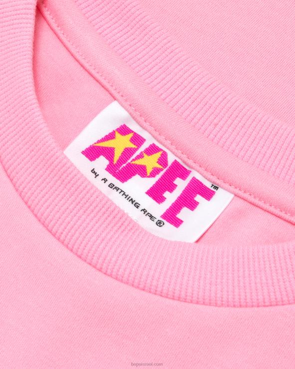 וָרוֹד A Bathing Ape 644LV966 נשים טי קצוץ פרחים