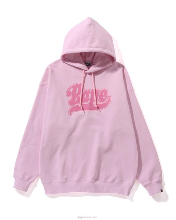 וָרוֹד A Bathing Ape 644LV980 נשים קפוצ'ון סוודר אוברסייז