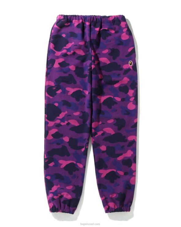 סָגוֹל A Bathing Ape 644LV986 נשים מכנסי טרנינג אוברסייז בצבע camo