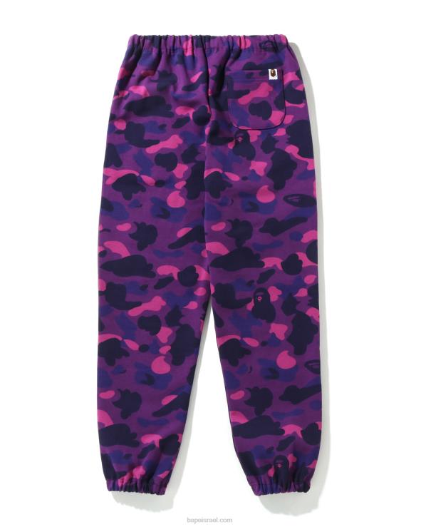 סָגוֹל A Bathing Ape 644LV986 נשים מכנסי טרנינג אוברסייז בצבע camo