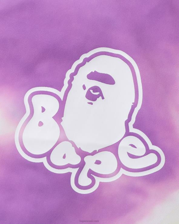 קייס A Bathing Ape 644LV995 נשים ז'קט קפוצ'ון עם רוכסן מלא בגודל מעונב